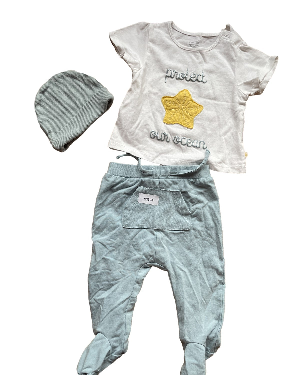 Set mit Shirt und Strampler - Gr. 56