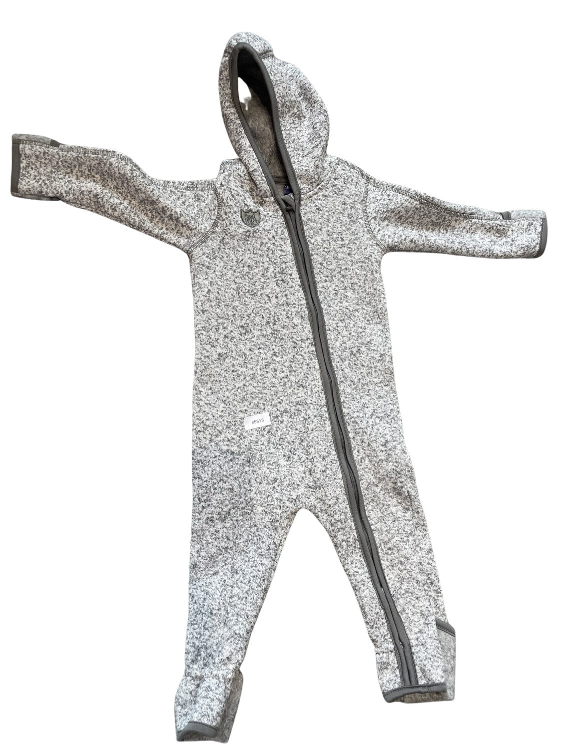 Strampler mit Kapuze - Gr. 74
