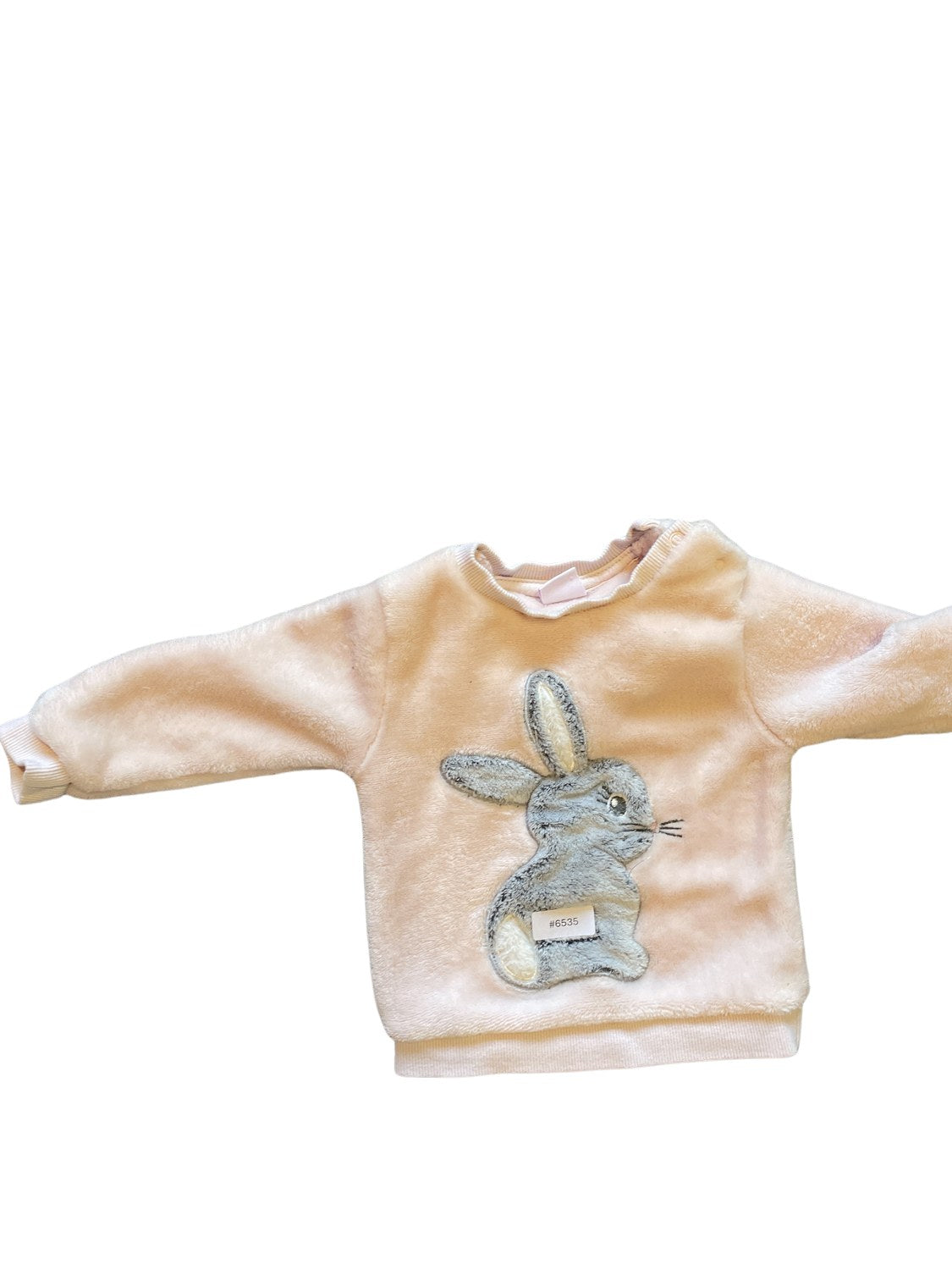 Pullover mit Kaninchen - Gr. 74