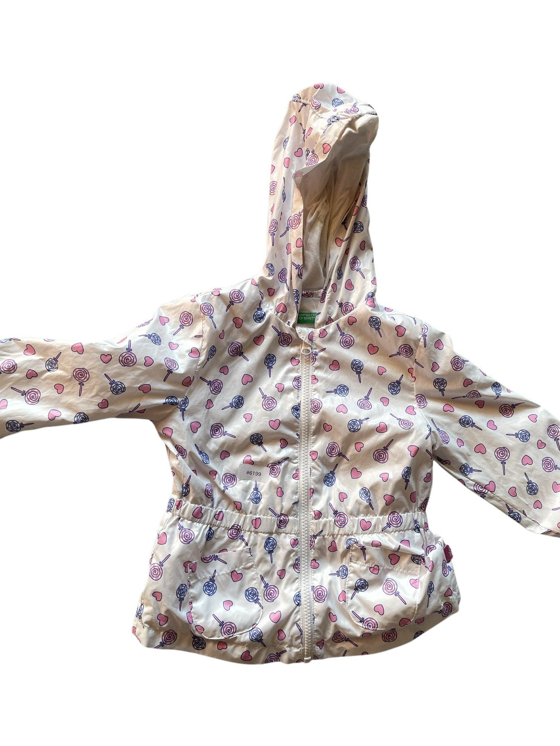 Süsse Kapuzenjacke - Gr. 98
