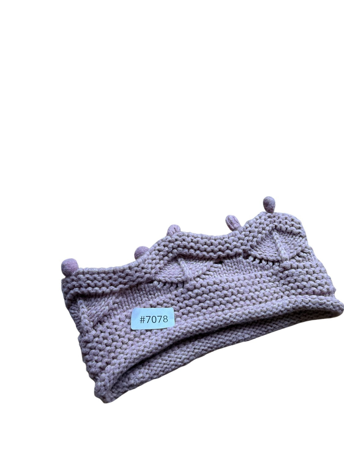 Süsse gestrickte Krone - Gr. 104