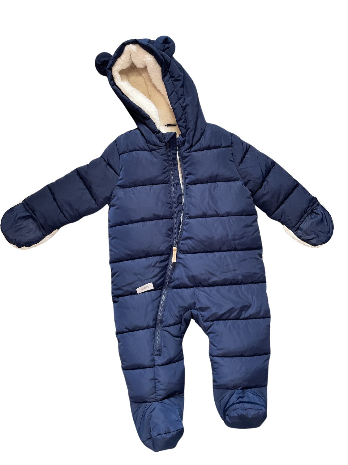 Hooded romper - Size 74