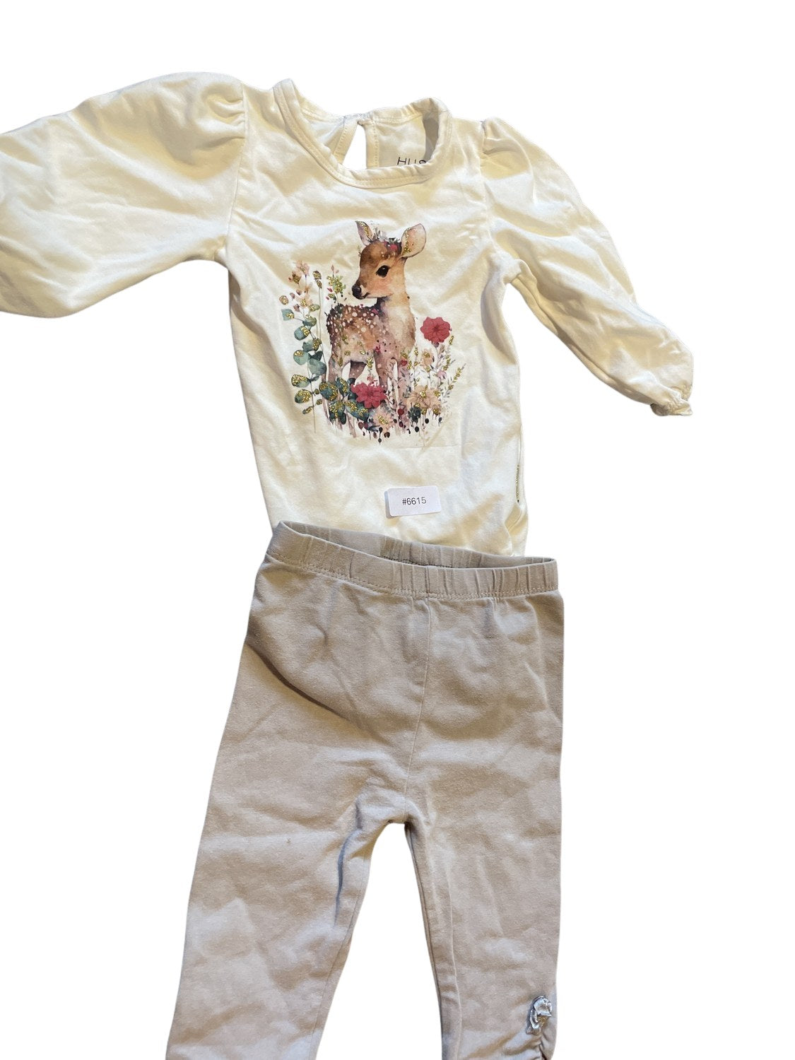 Set Langarmshirt und Leggings - Gr. 68