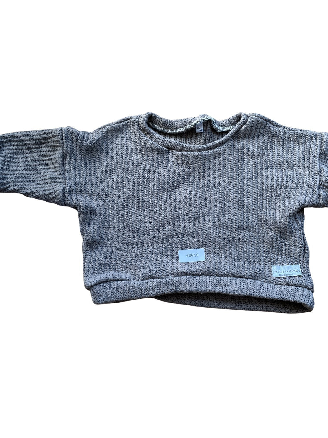Gestrickter Pullover - Gr. 62