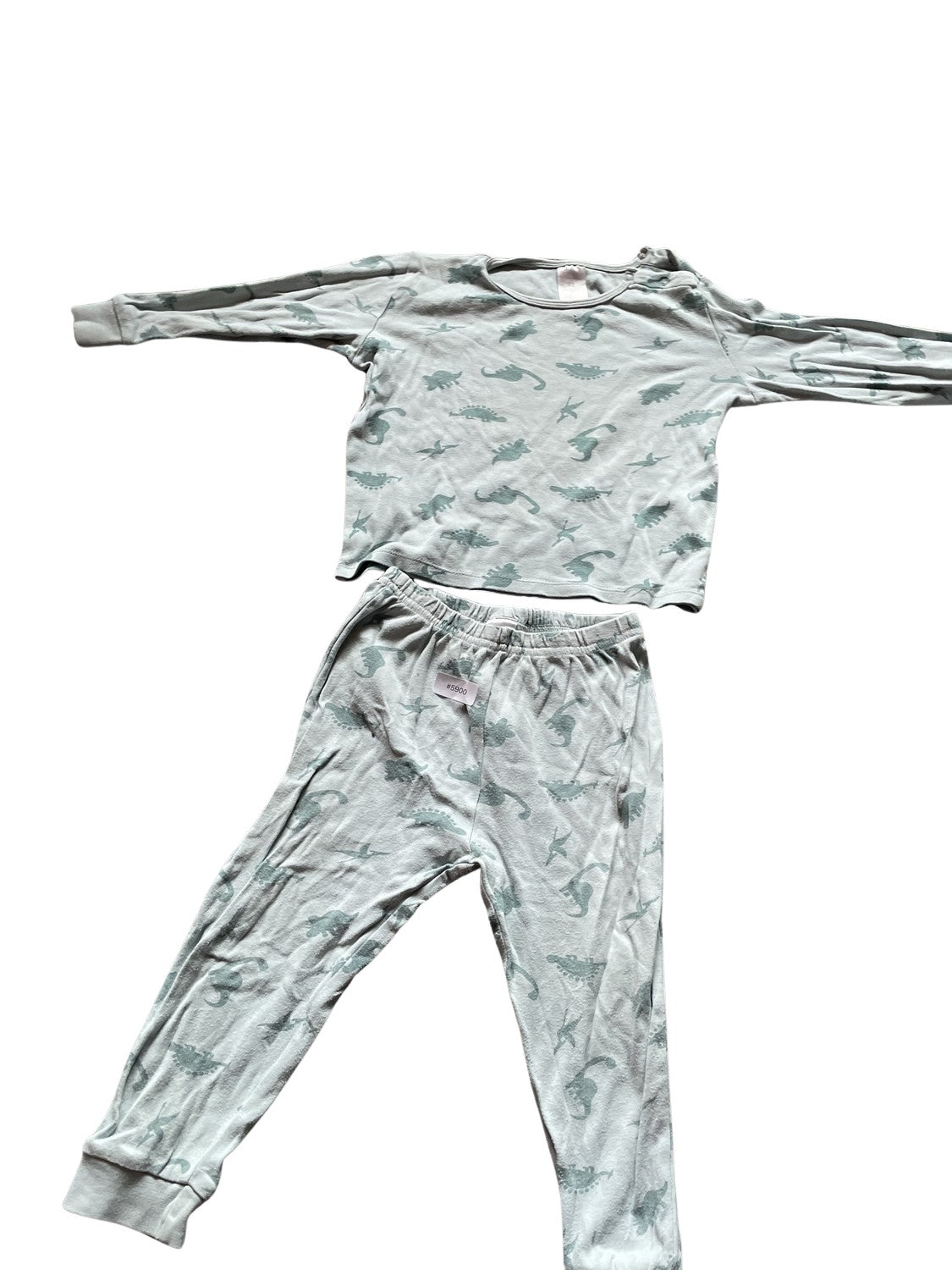 Pyjama mit Dinosauriermuster - Gr. 92