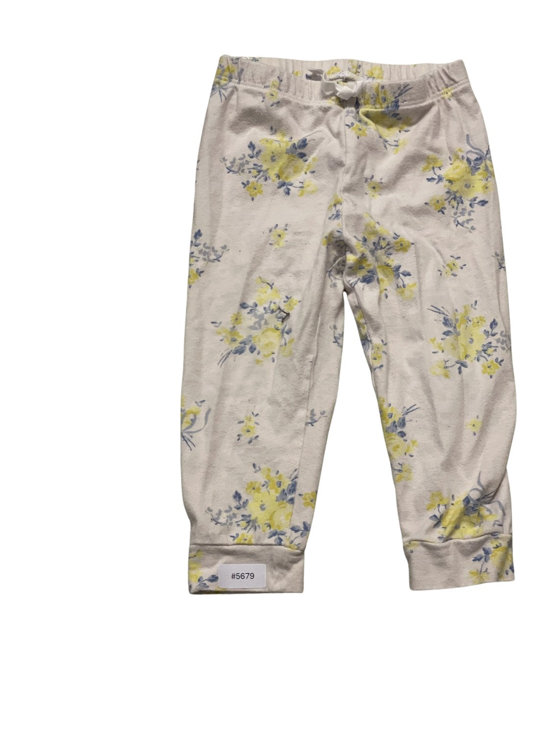 Blumenmuster Leggings - Gr. 86