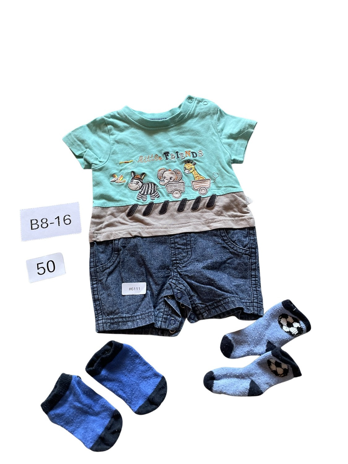 Set Shirt und Shorts - Gr. 50
