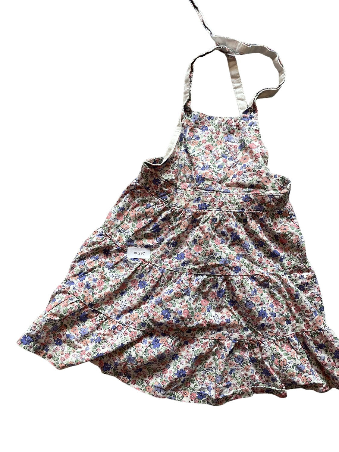 Geblümtes Kinderkleid - Gr. 98