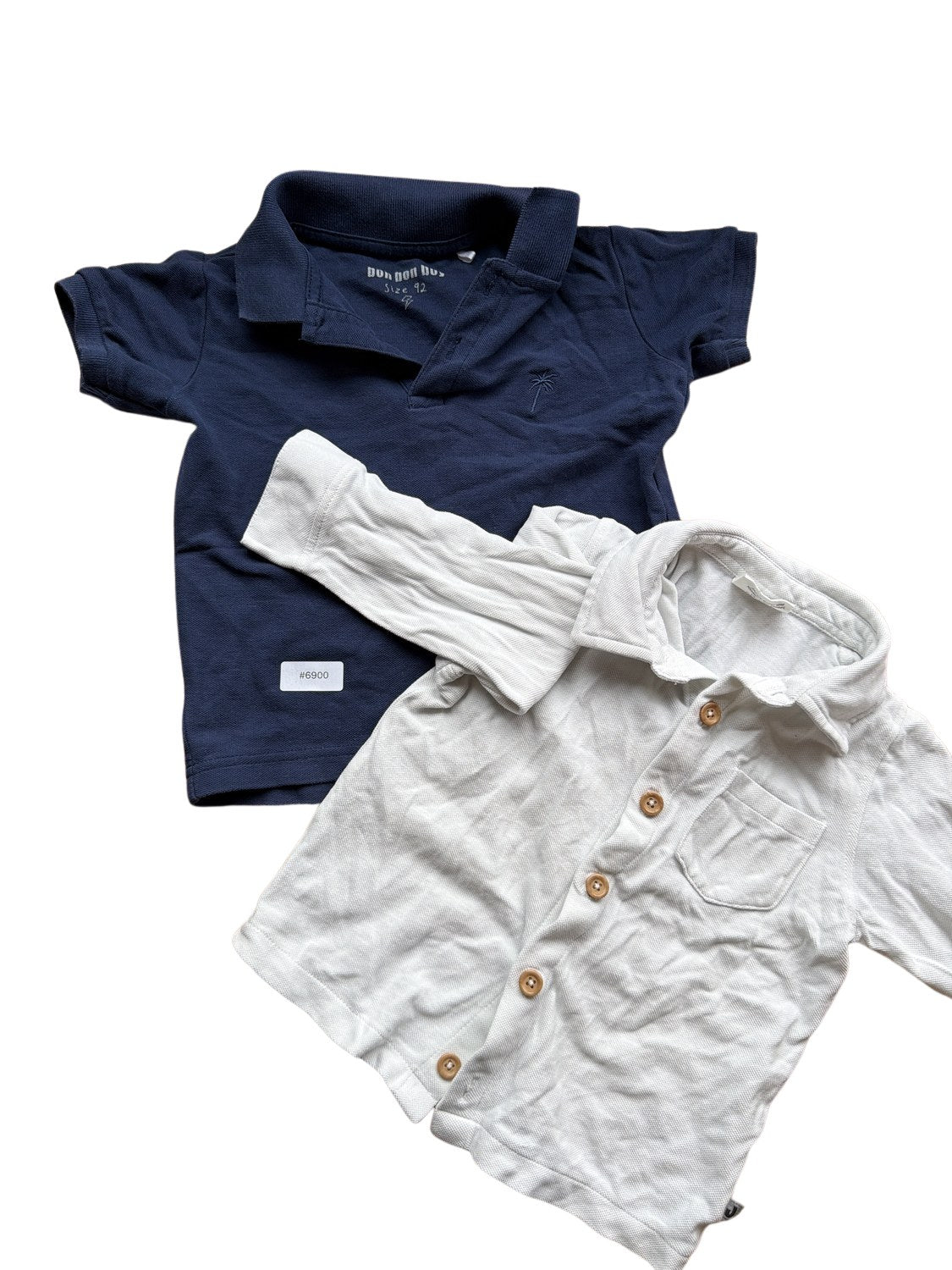 2er Bundle Hemd und Polo-Shirt - Gr. 92
