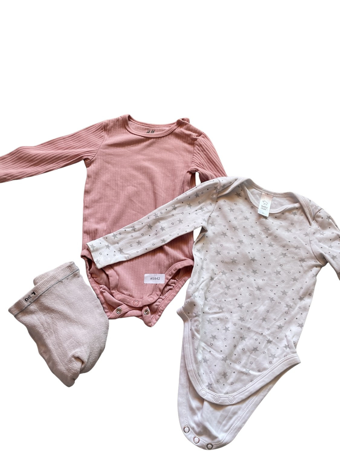 2er Bundle Body mit Sternenmuster - Gr. 80