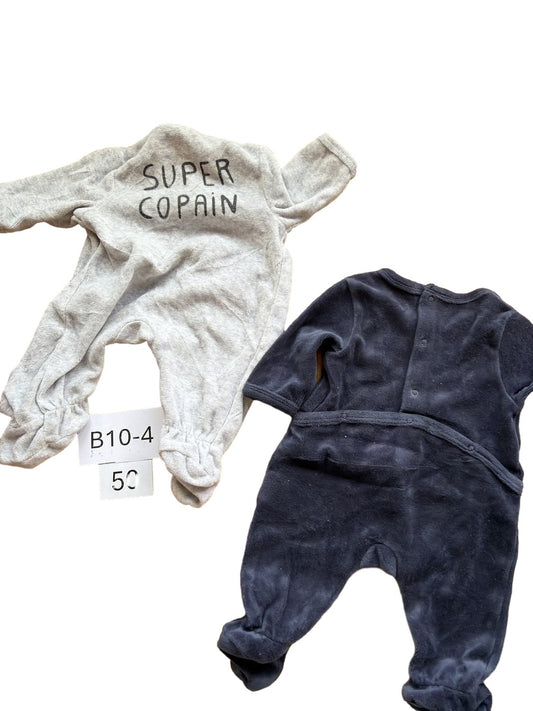 2-Pack Onesies - Size 50