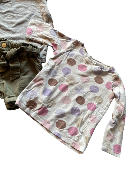 Set Tanktop und T-Shirt mit Shorts - Gr. 98
