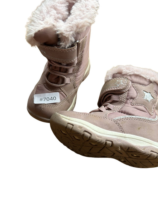 Stiefel mit Fellfutter - Gr. 23