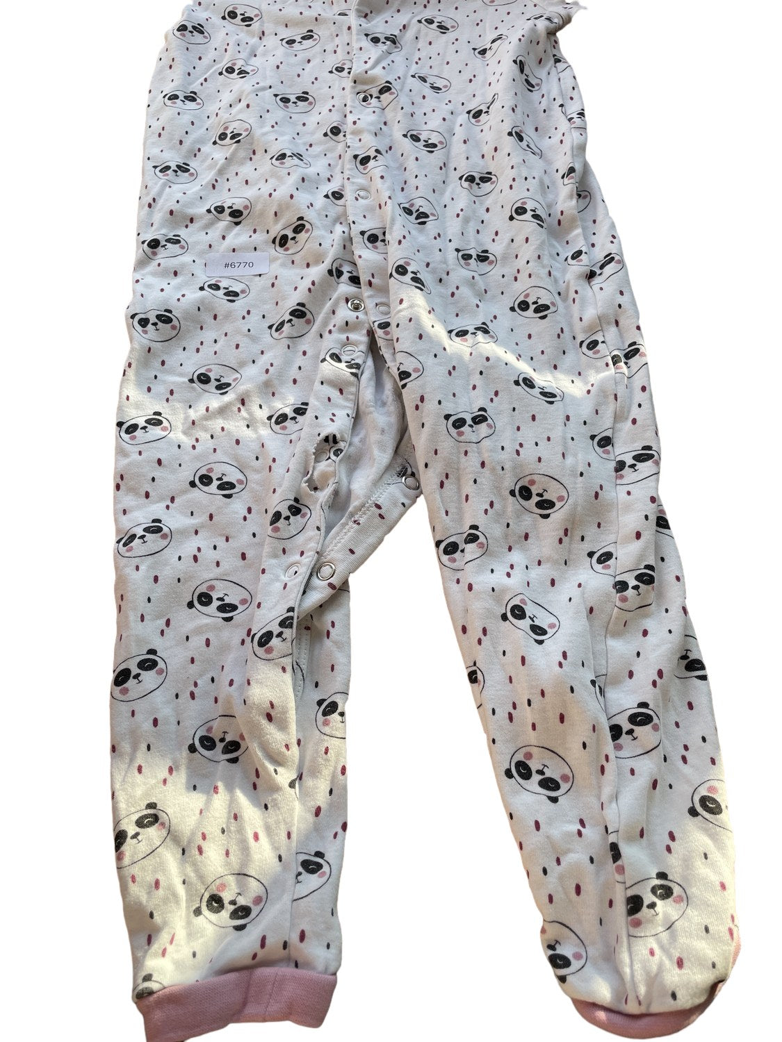 Adorable grenouillère à motif panda - Taille 98