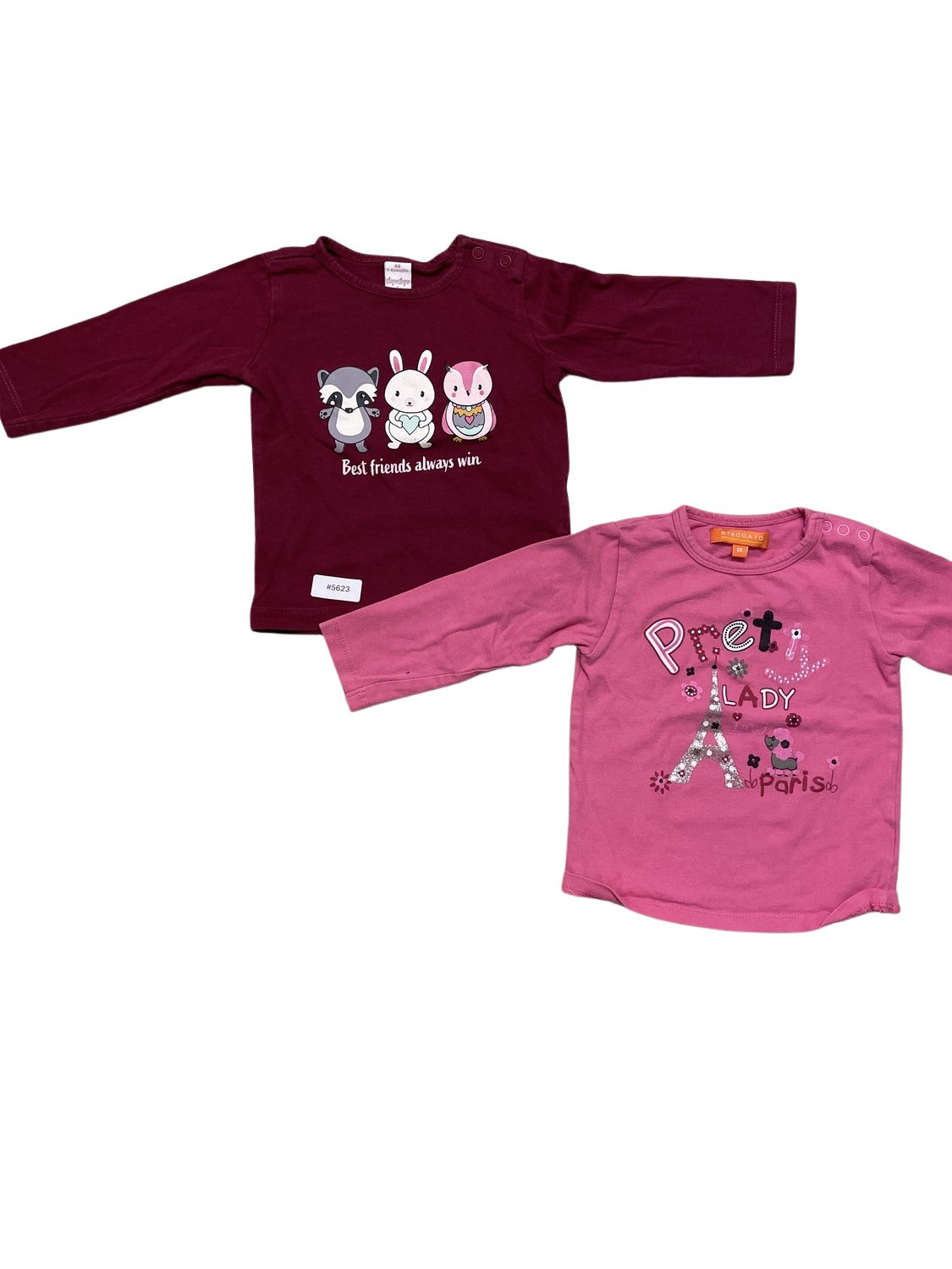 2er Bundle Langarmshirts - Gr. 68