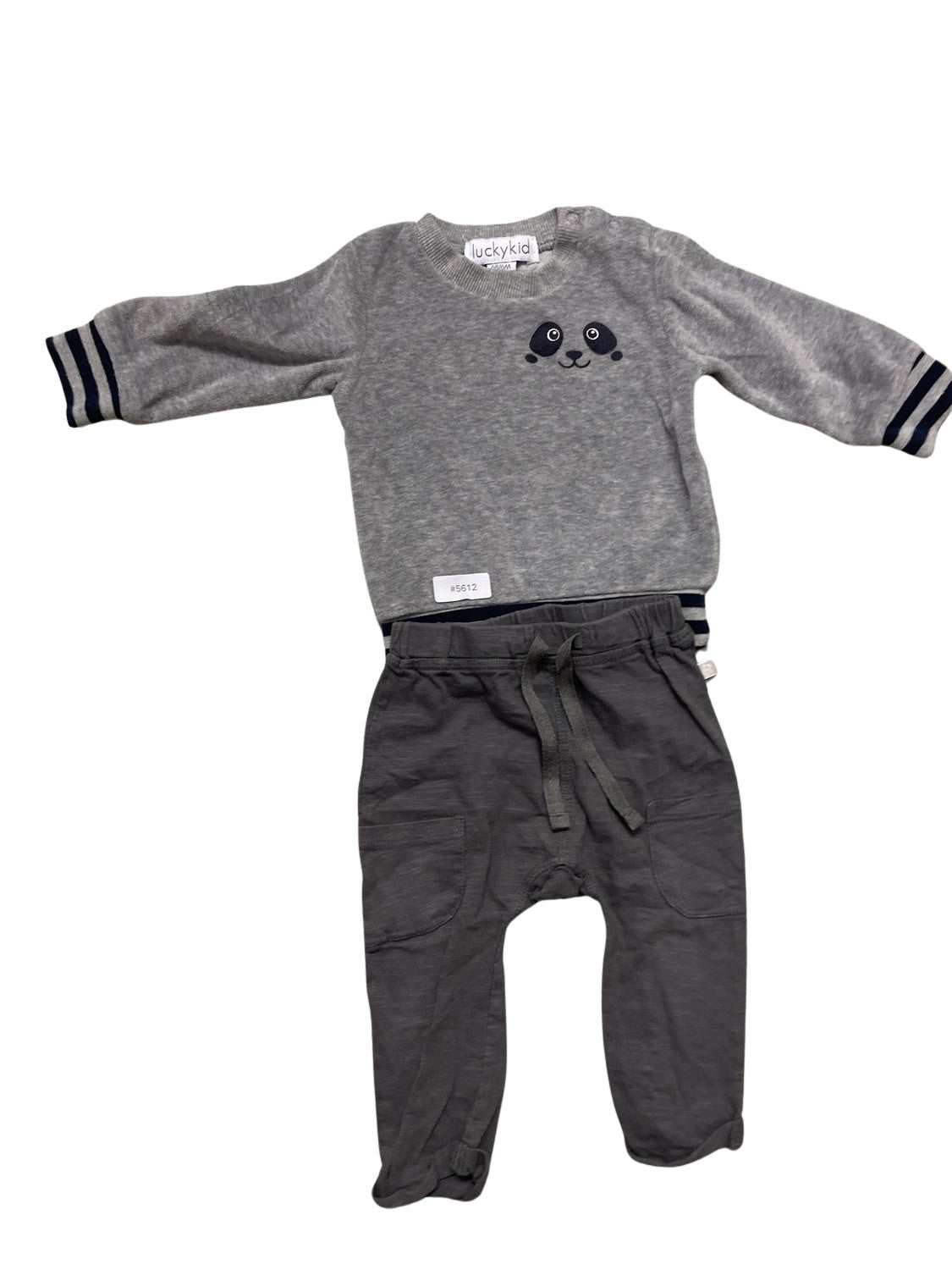 Set Pullover und Hose mit Tiermotiv - Gr. 68