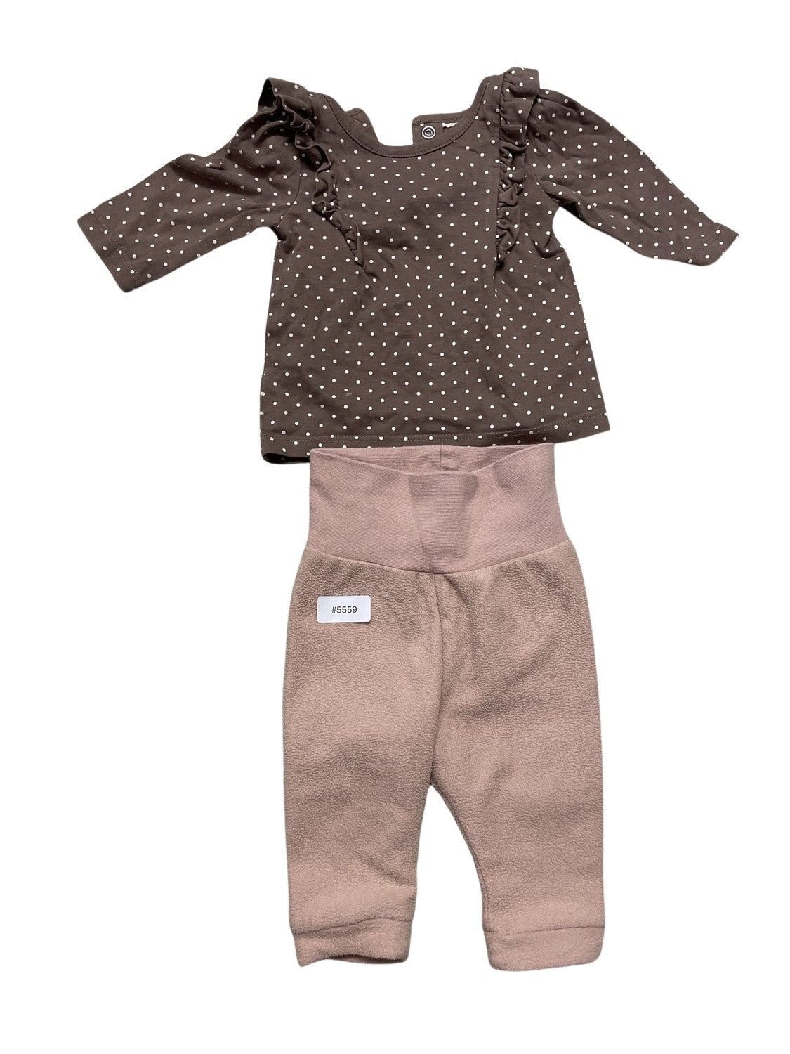 Set Oberteil und Fleecehose - Gr. 56