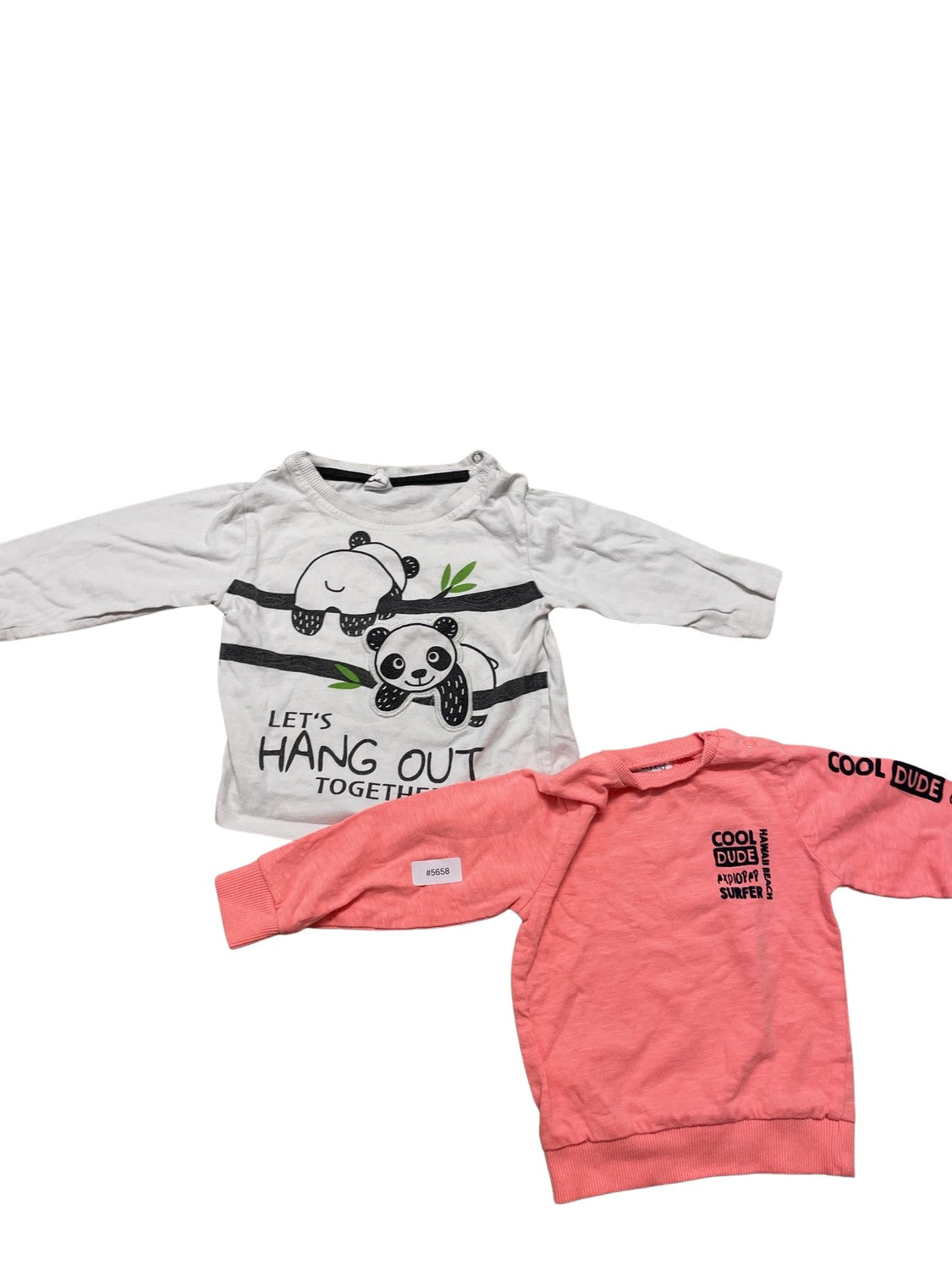 2er Bundle Langarmshirts - Gr. 74