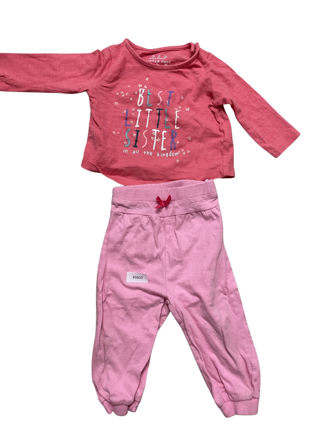 Langarmshirt mit Jogginghose - Gr. 68