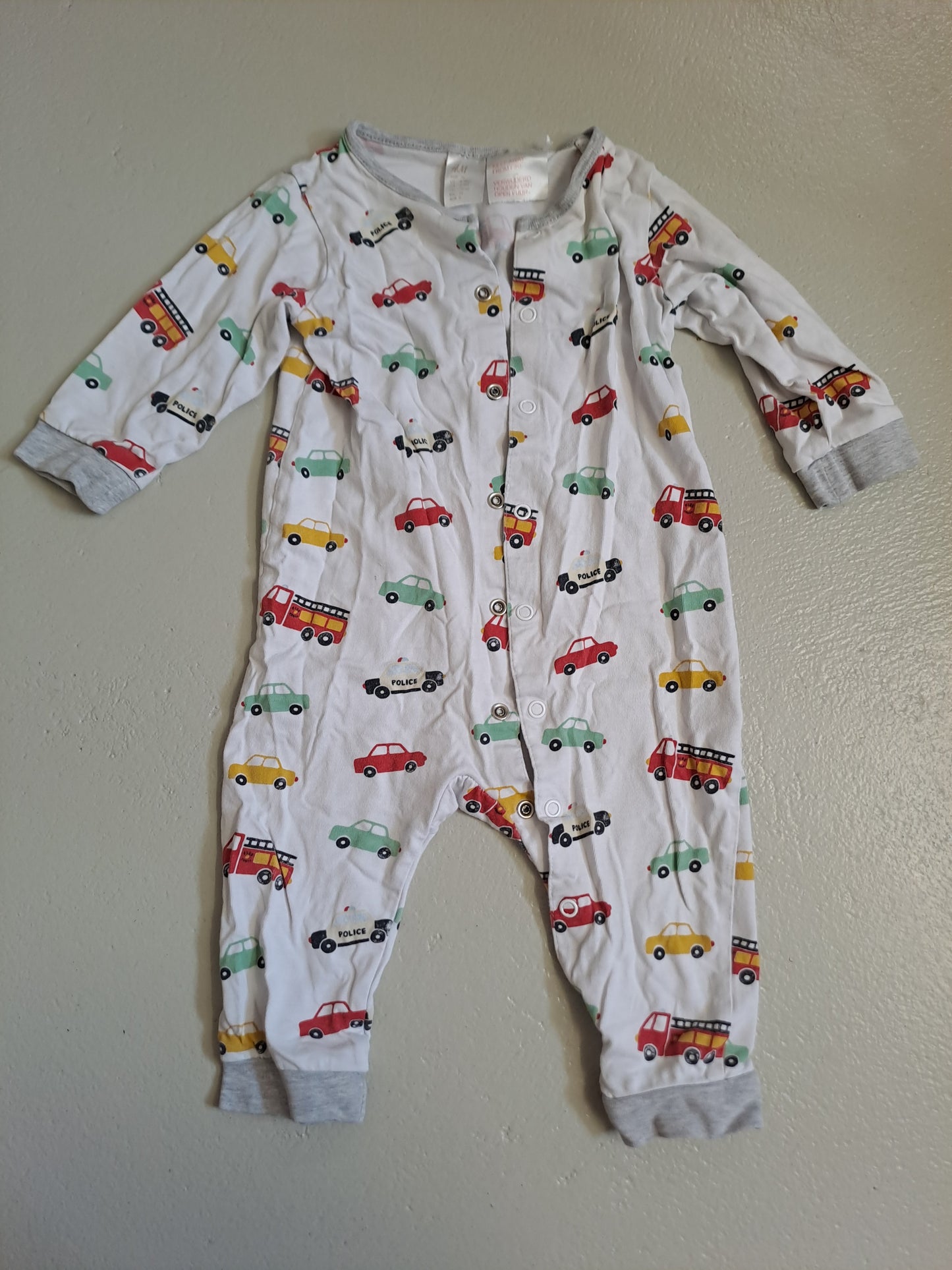 Strampler Auto - Gr. 74