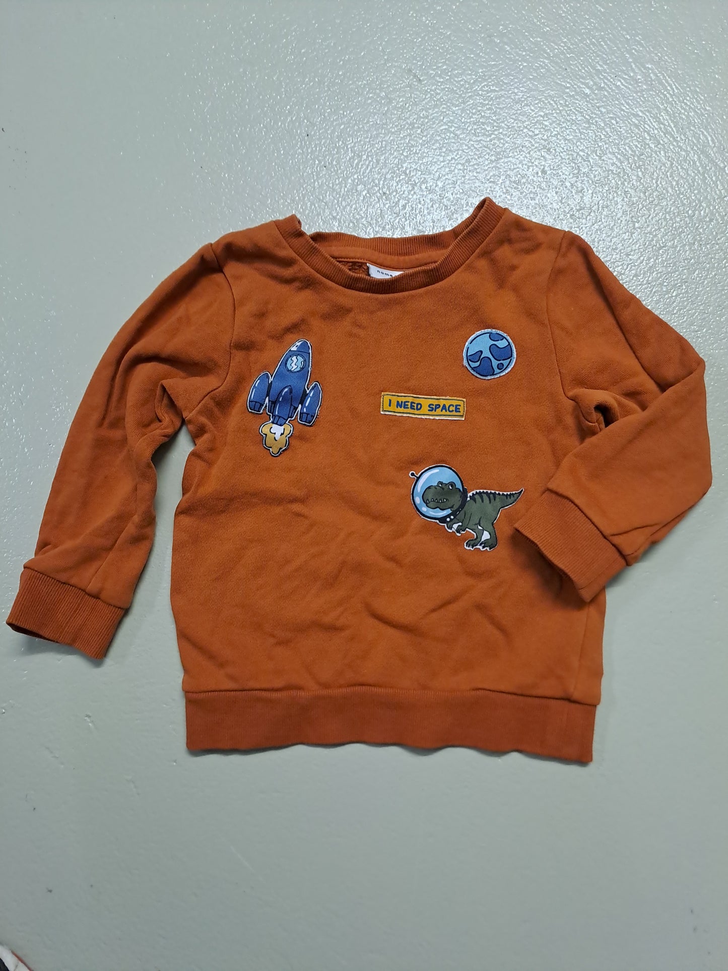 Pullover Weltraum - Gr. 92