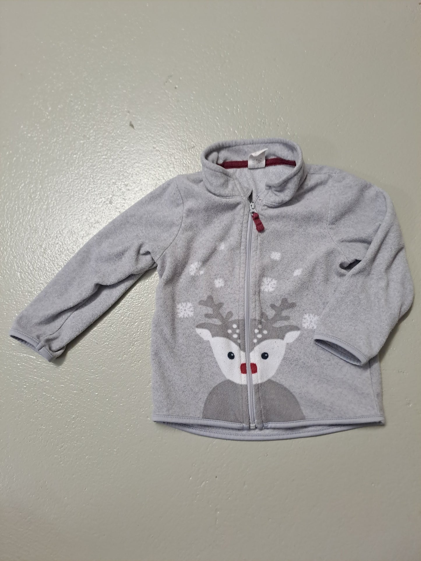 Fleecejacke Rentier - Gr. 80