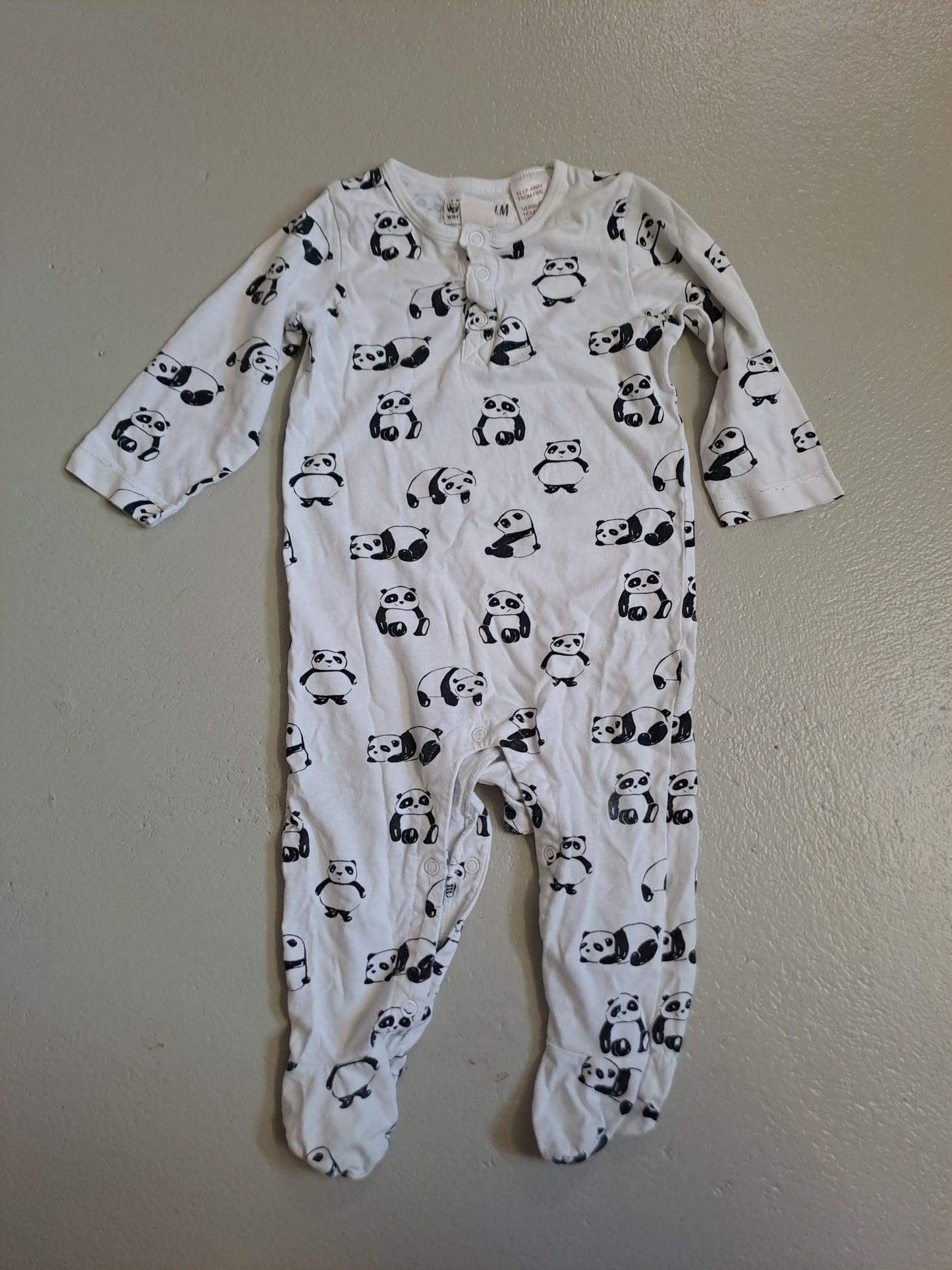 Strampler Panda - Gr. 74
