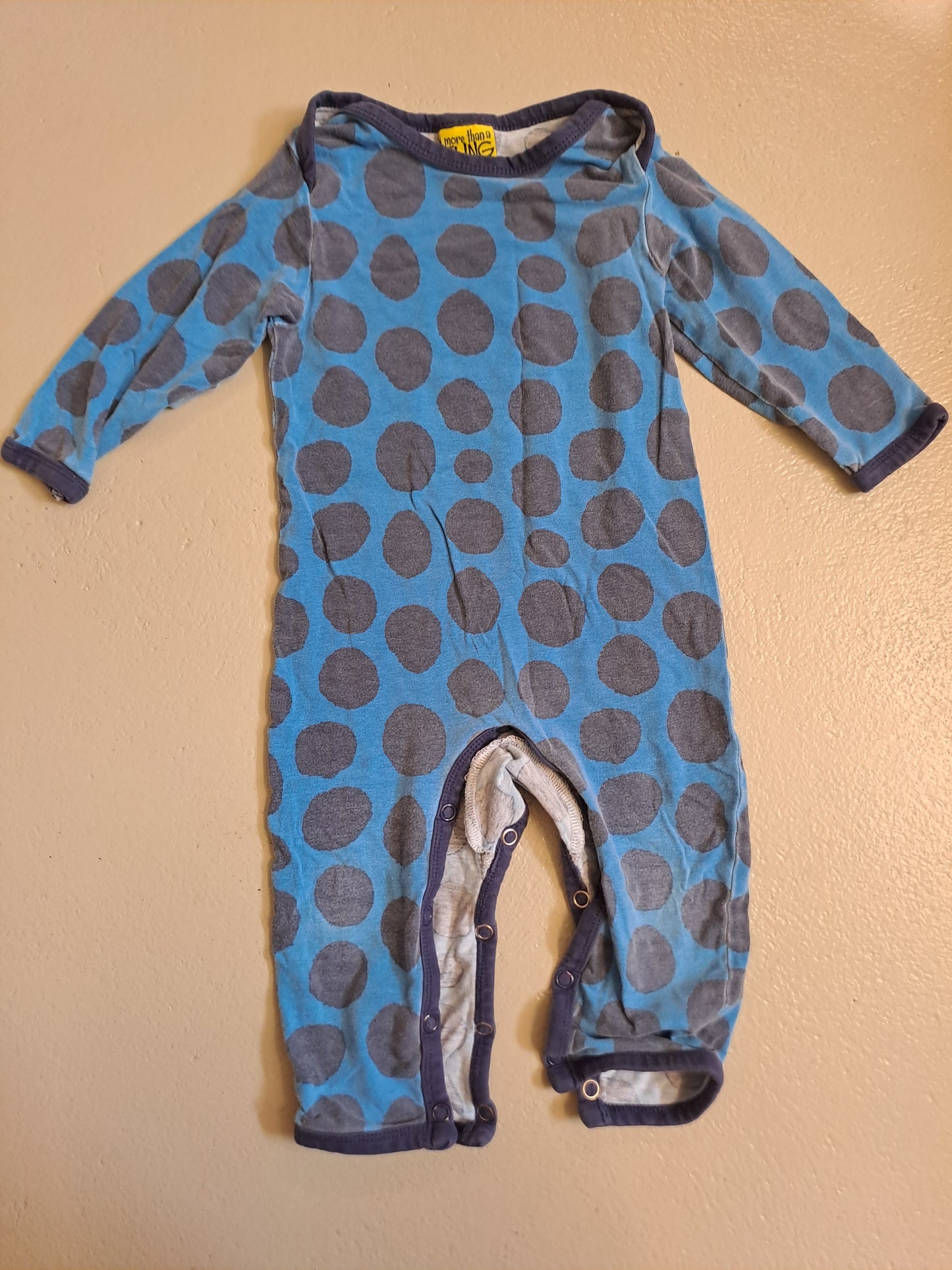 Strampler Punkte - Gr. 74