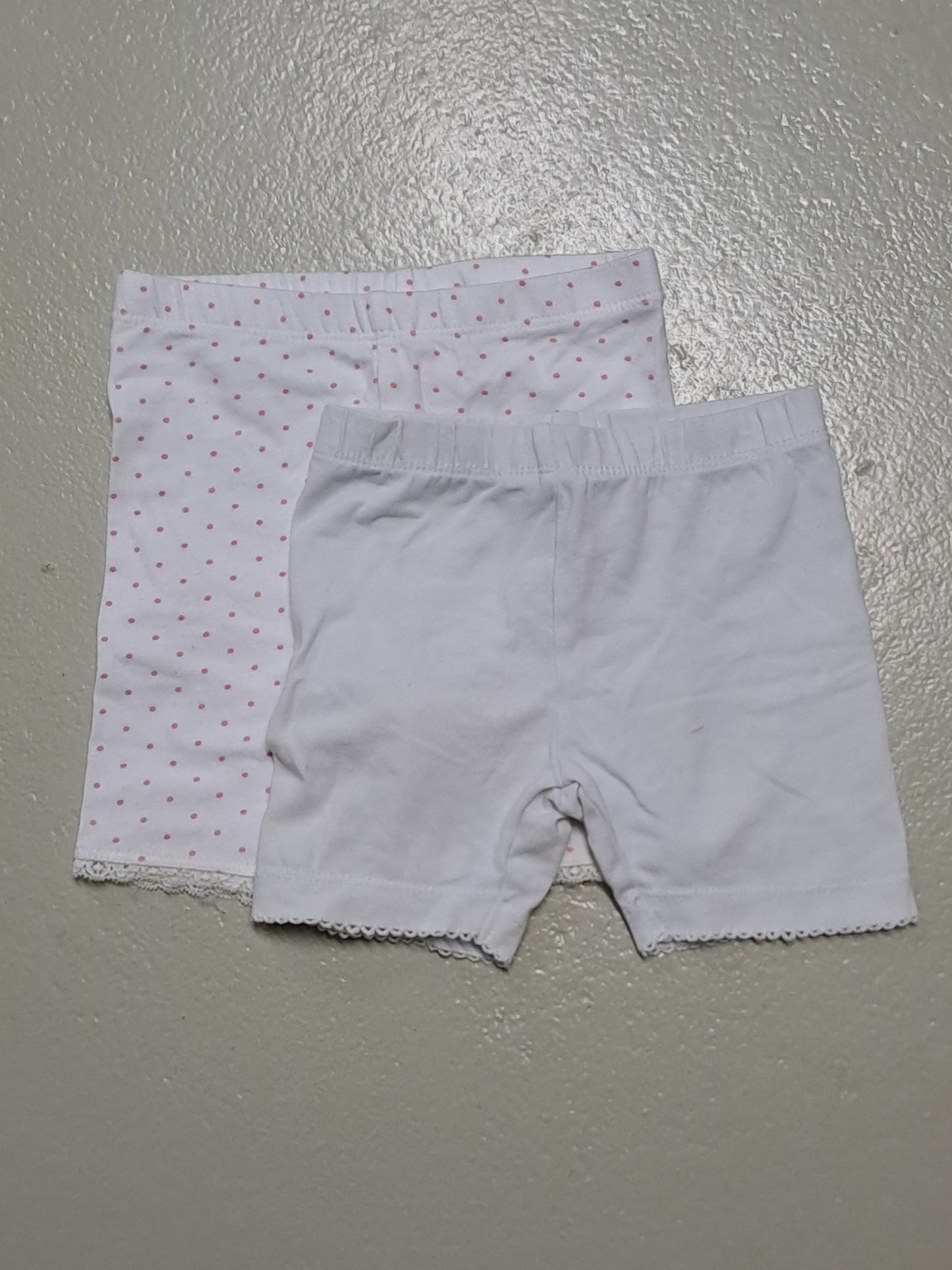 Bundle of 2 - short leggings - size. 74