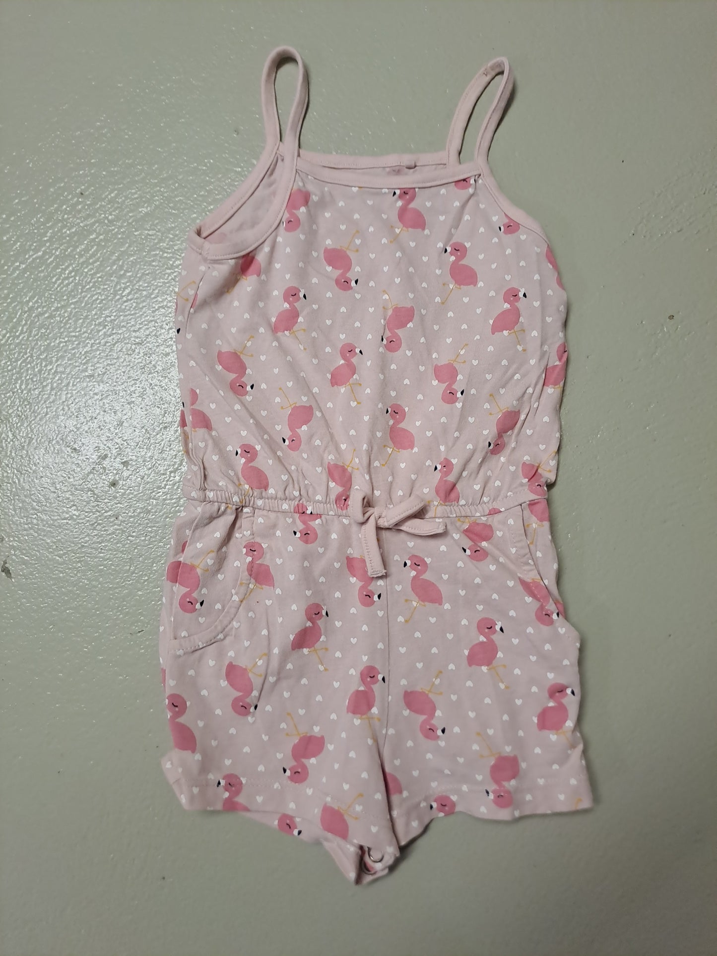 Jumpsuite kurz Flamingo - Gr. 86