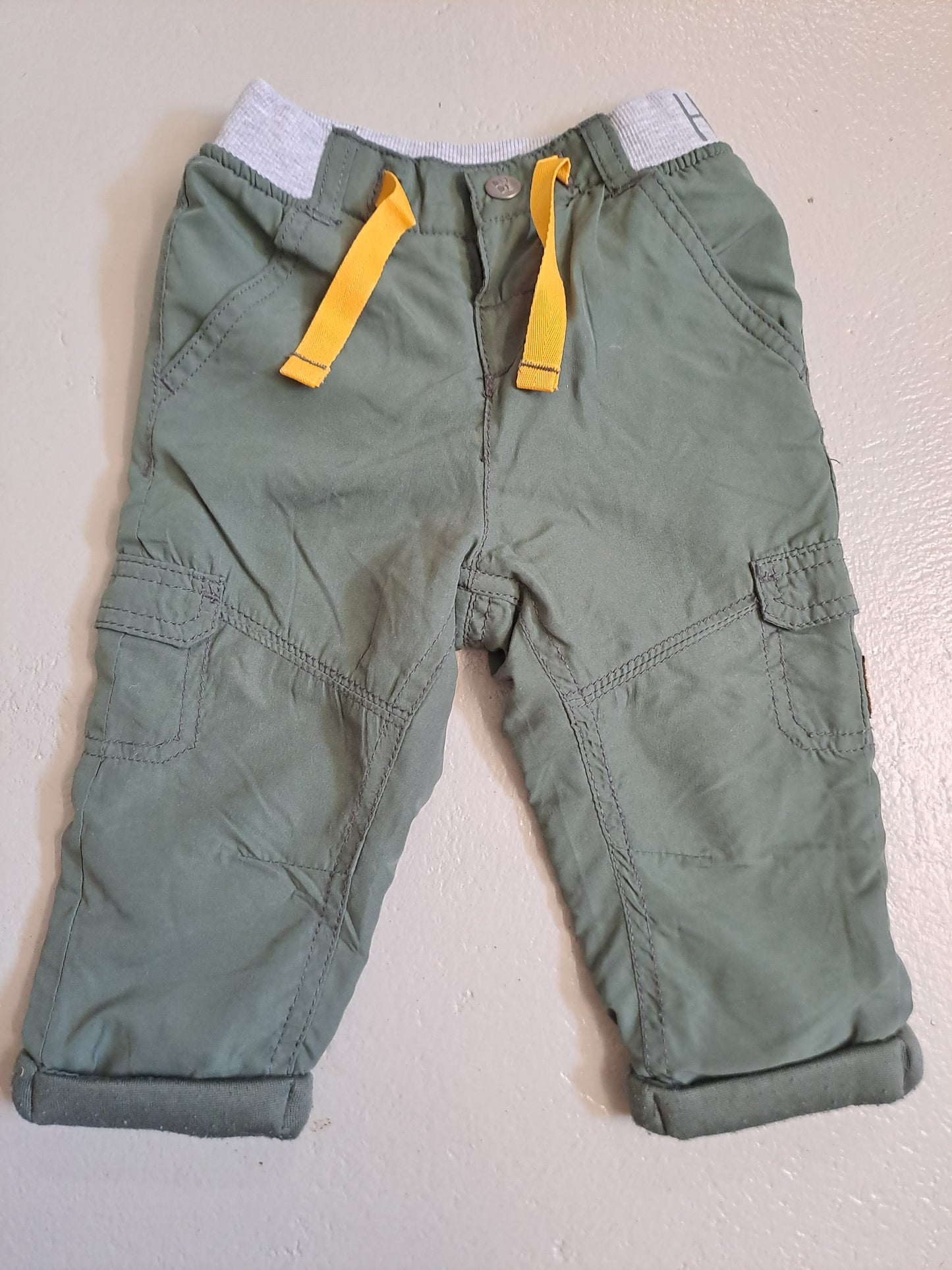 Hose dicker Stoff - Gr. 74