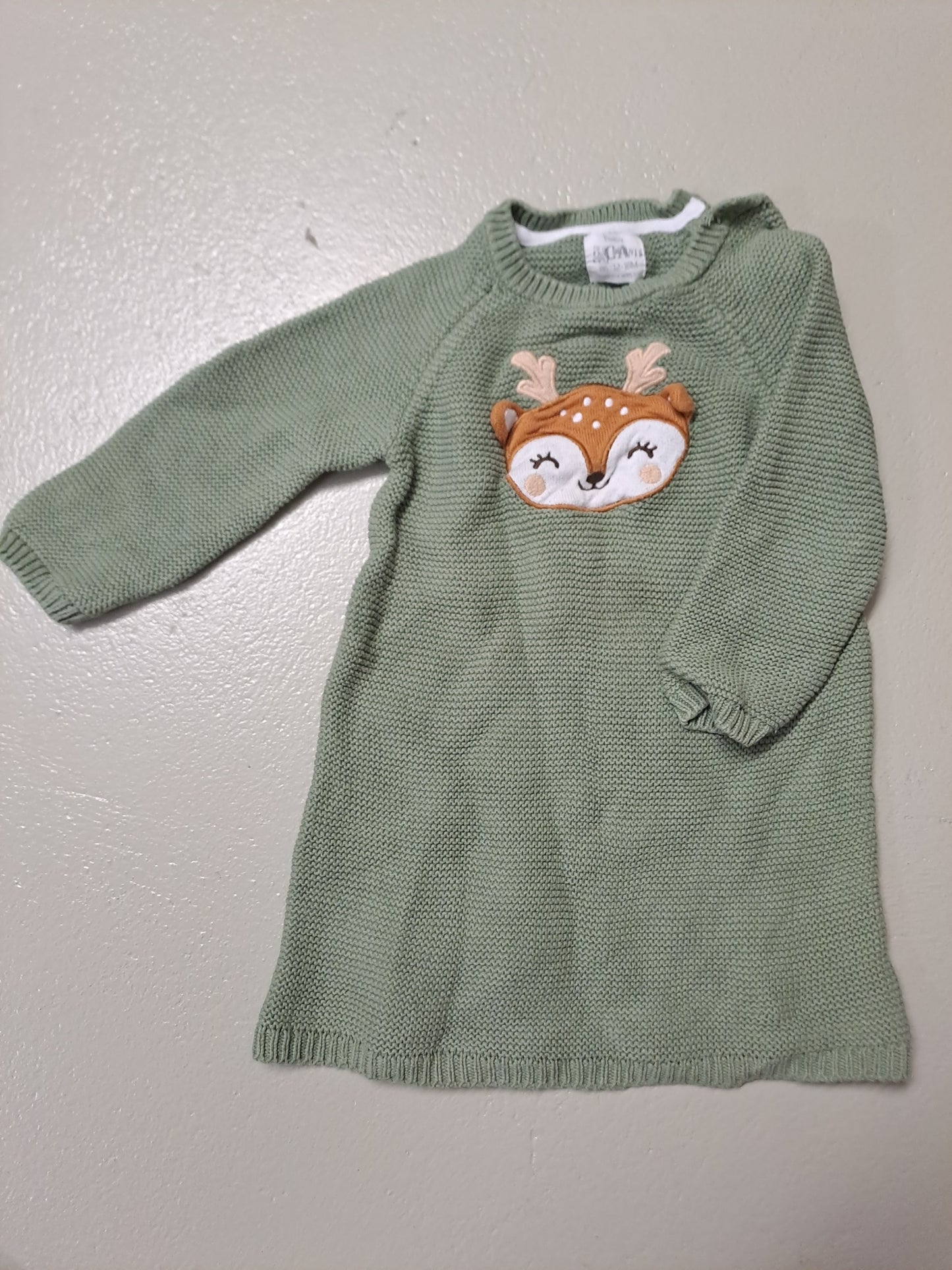 Strickkleid Bambi - Gr. 86