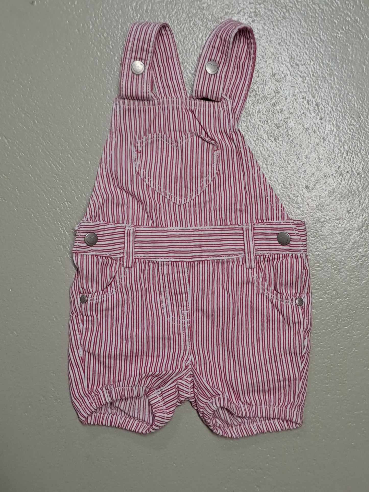 Latzhose kurz - Gr. 74