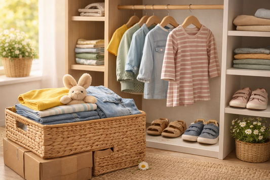 Weniger besitzen – mehr leben: Was ein bewusster Kinderkleiderschrank verändern kann 🪷