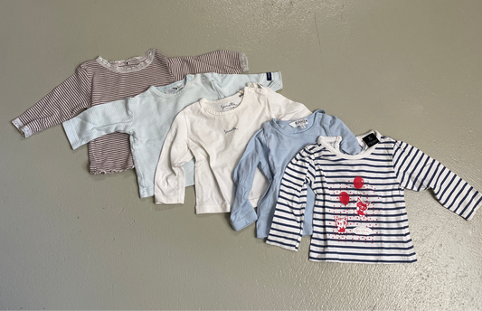 5er Bundle - Shirts lang - Gr. 62