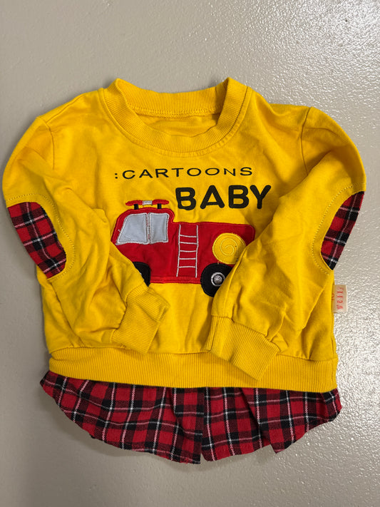 Pullover Feuerwehr - Gr. 92