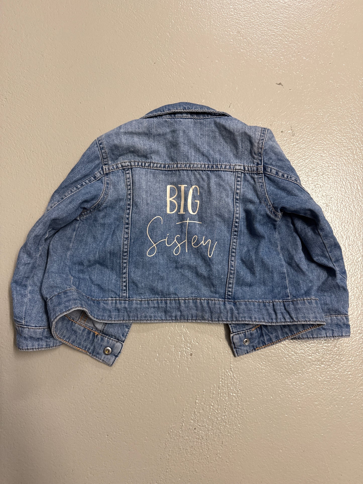 Jeans-Jacke „Big Sister“ - Gr. 98