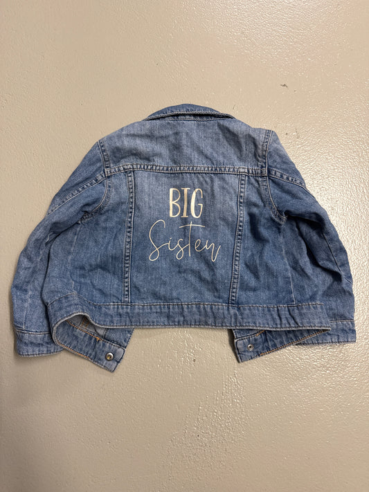 Jeans-Jacke „Big Sister“ - Gr. 98