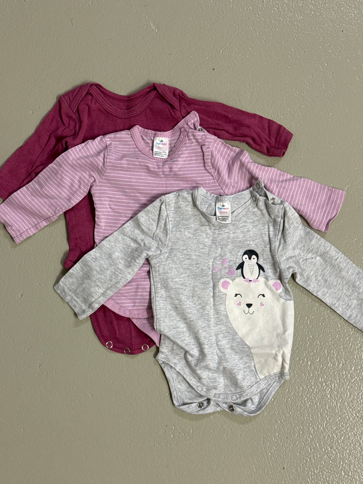 3er Bundle - 
Body lang - 3er Bundle - Gr. 50