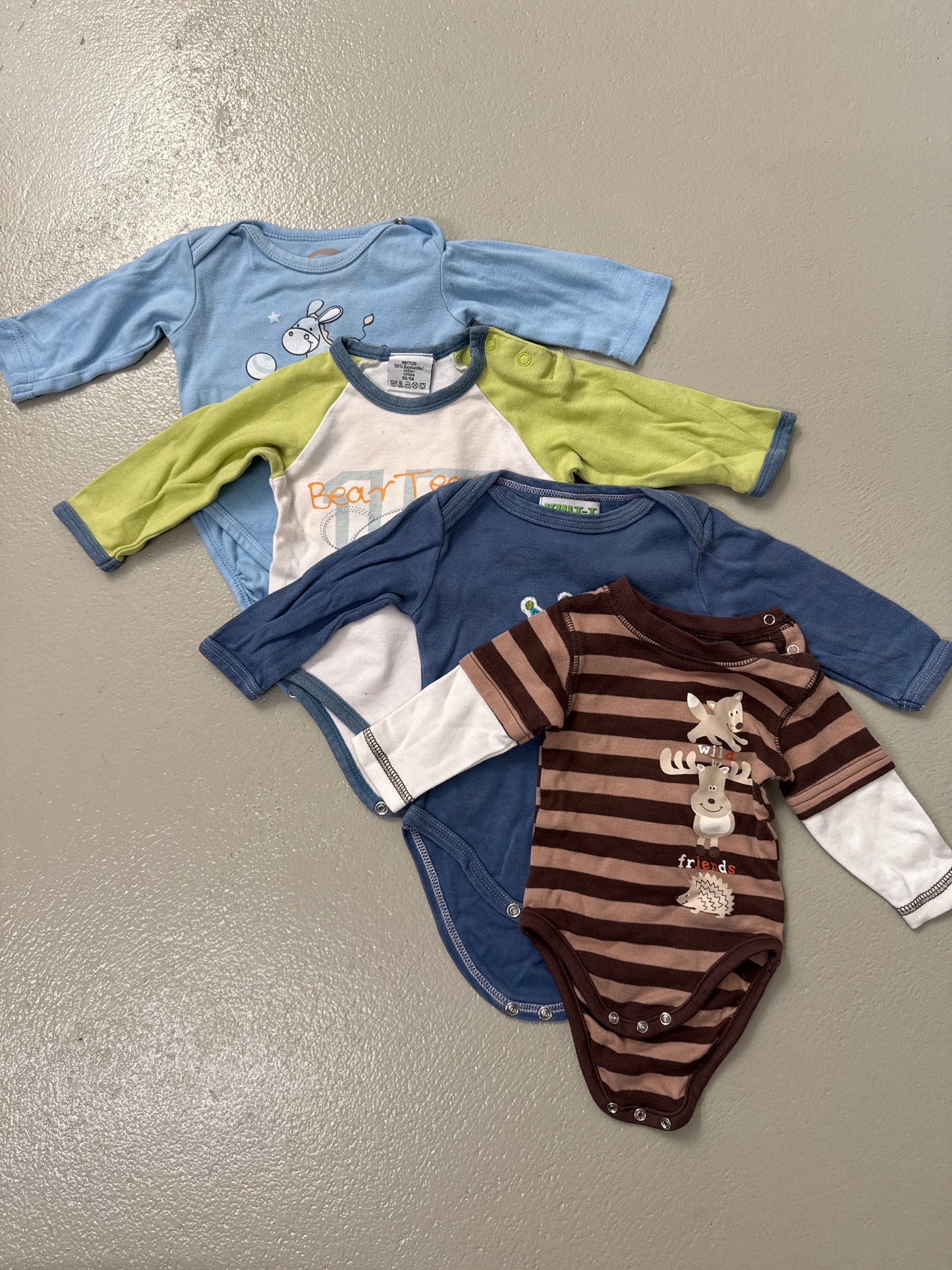 4er Bundle - Body lang - Gr. 50/56
