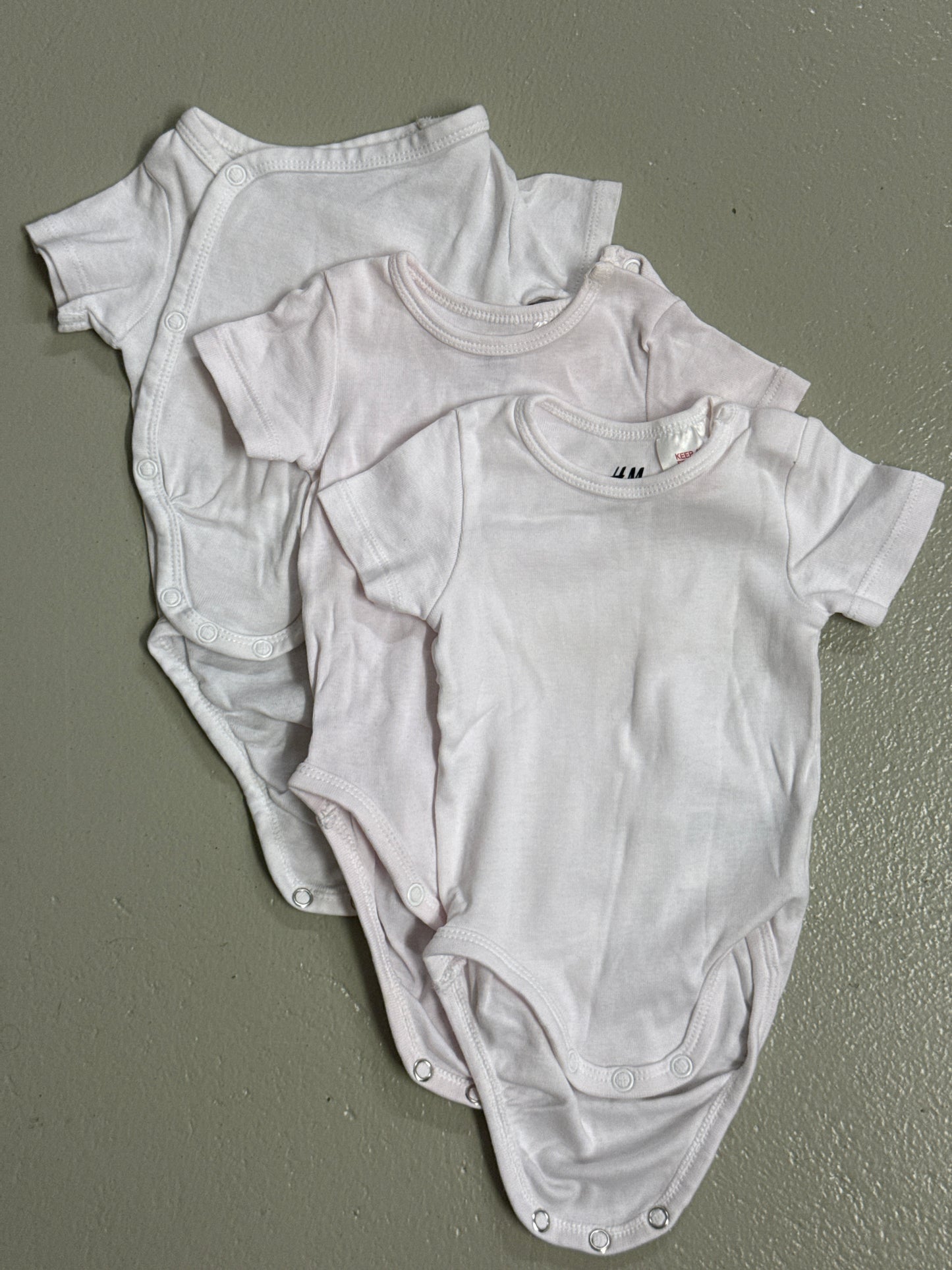 3er Bundle - Body kurz - Gr. 56