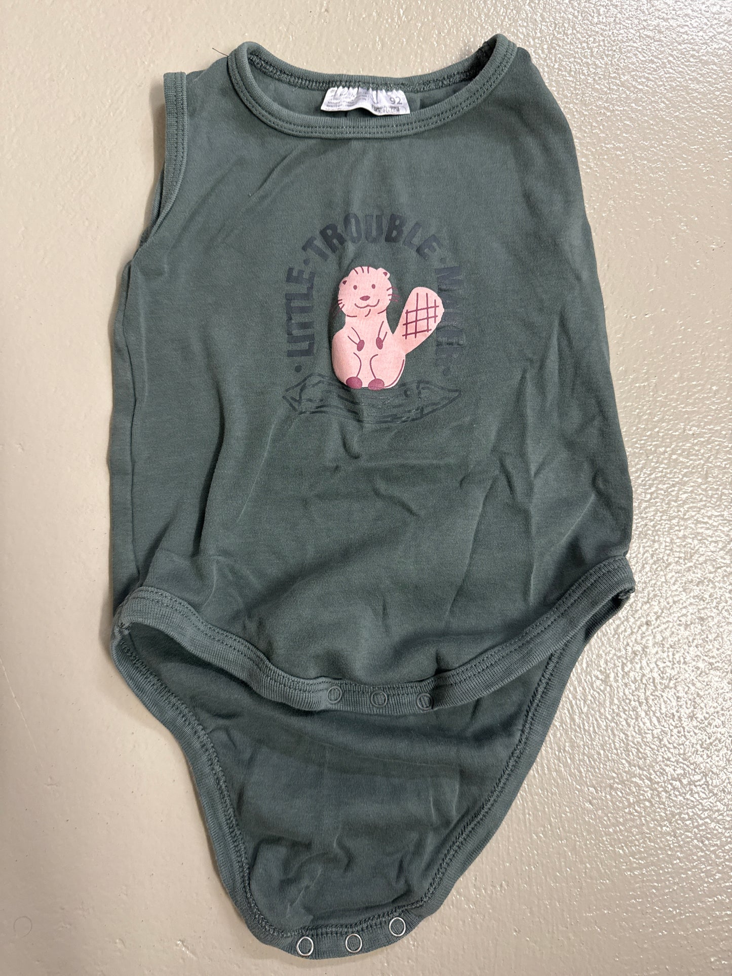 Body ohne Arme - Gr. 92