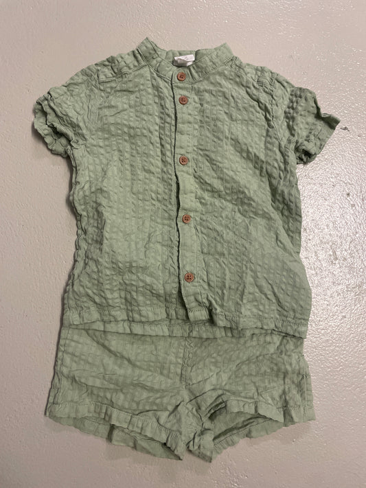 2er Set - Hemd/Hose Baumwolle - Gr. 80