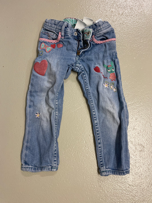 Jeans lang - Gr. 92