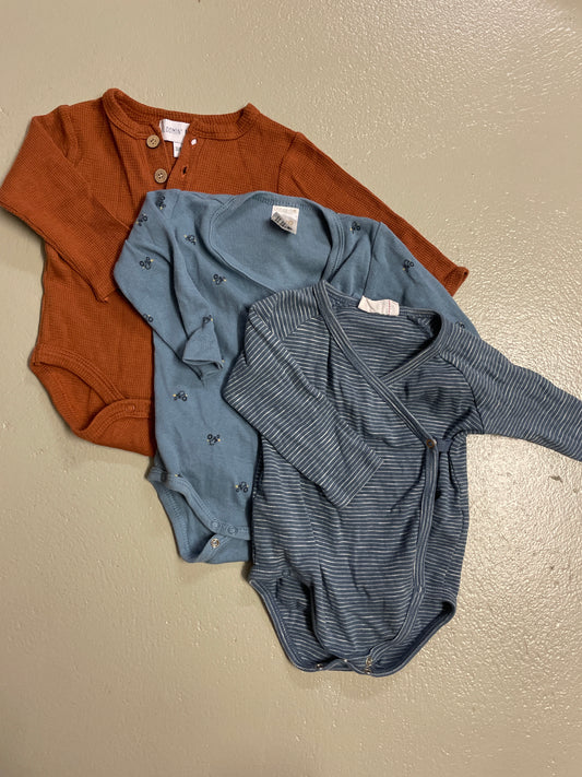 3er Bundle - Body lang - Gr. 62