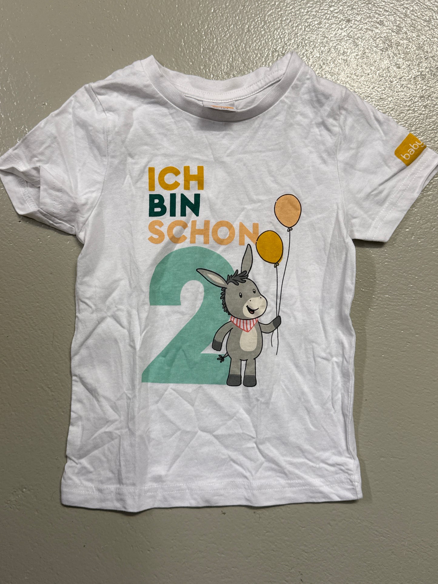 T-Shirt - 2. Geburi - Gr. 98