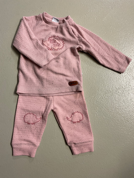 2et Set - Pullover & Jogginghose (Igel) - Gr. 68