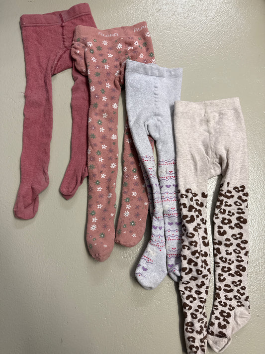 4er Bundle - Strumpfhose warm - Gr. 98