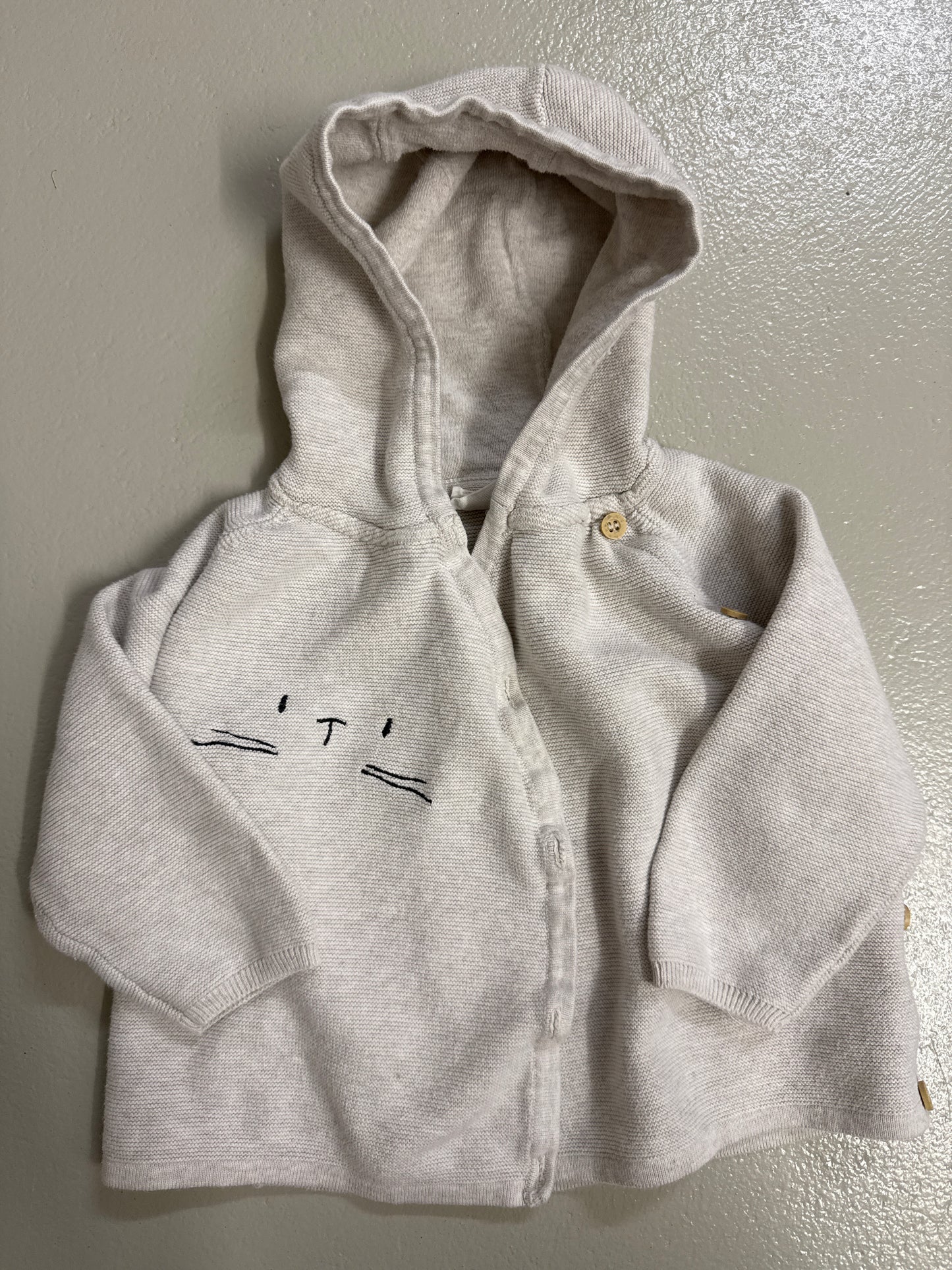 Jacke Stoff dünn - Gr. 86/92