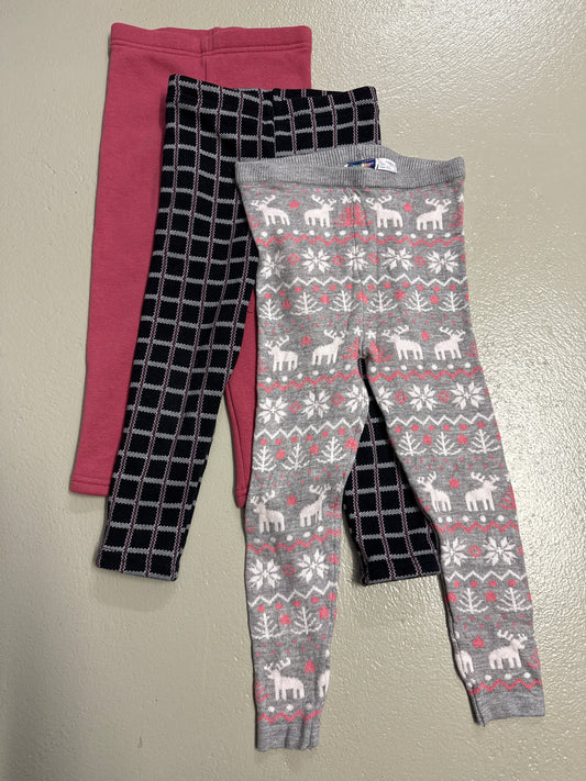 3er Bundle - Thermohose - Gr. 98